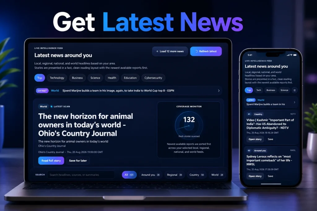 Latest News Dashboard Promo