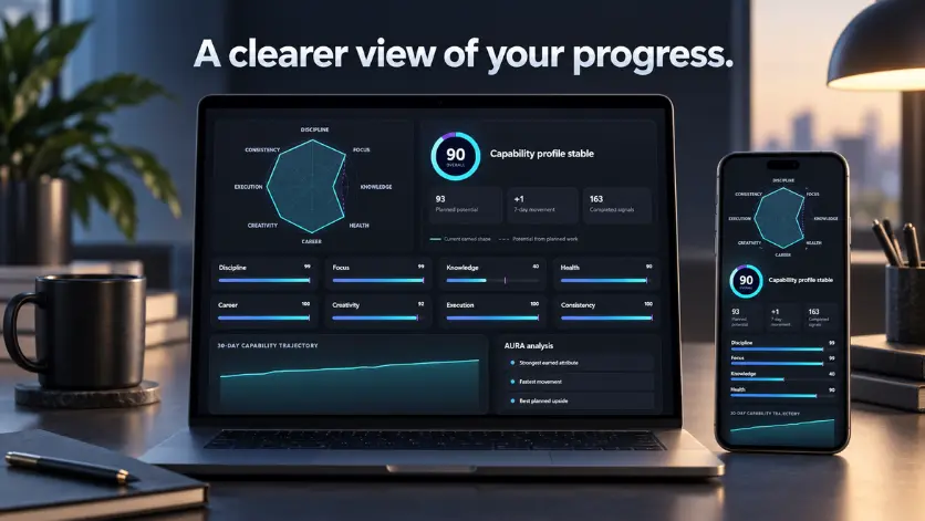 a clearer view of your progress
